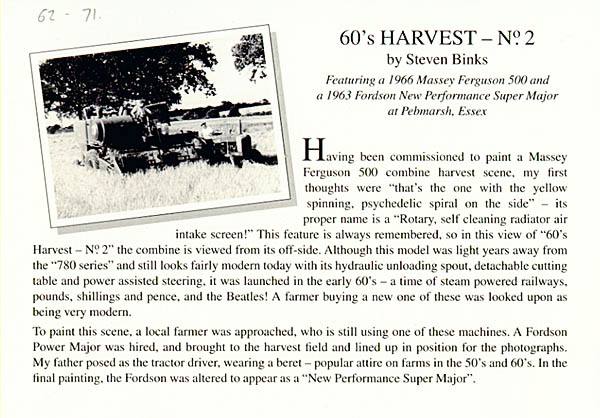 60's Harvest - No. 2